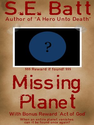 cover image of Missing Planet
